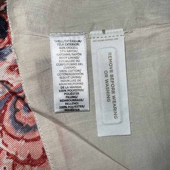 LOFT LIGHTWEIGHT COTTON LINED ASYMMETRICAL FRONT ZIP JACKET - Picture 9 of 16